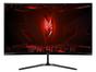 Монитор Acer Nitro ED270Zbmiipx, 27'' FHD (1920x1080) VA, Curved 1500R, ZeroFrame, 280Hz, 1ms (VRB), HDR10, 250nits, FreeSync Premium, 2xHDMI,Speakers, DP, Audio Out, VisionCare, Energy Class E, Black, 2Y