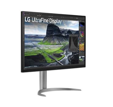 Монитор LG 32UQ850V-W, 31.5'  IPS, 5ms GtG, 2000:1, 400cd/m2, UHD 4K (3840 x 2160), FreeSync, HDR 10, DCI-P3 98%, USB Type-C (PD 90W), USB HUB, HDMI, DisplayPort, Height Adjustable, Swivel, Tilt, LG Calibration Studio, Speakers 5W x 2,  Black