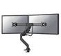 Стойка Neomounts by NewStar Screen Desk Mount 2 screens (topfix clamp & grommet), Black