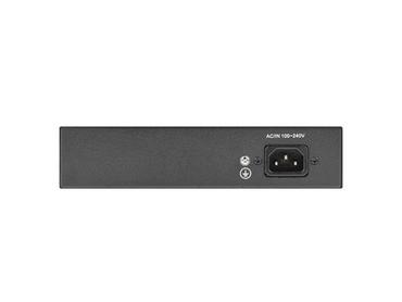 Комутатор Lanberg switch 4x 100mb poe+/2x 100mb unmanaged rack 10'/19' fast ethernet 60w
