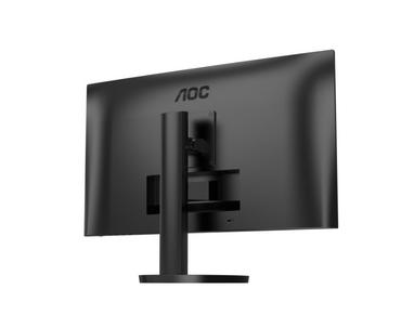Монитор AOC U27B3AF, 27' IPS WLED, 3840x2160@60Hz, 4ms GtG, 300cd m/2, 1000:1, 50M:1 DCR, Adaptive Sync, FlickerFree, Blue Light Tech. Soft., 2Wx2, Tilt, Height Adjust, 2xHDMI, DP