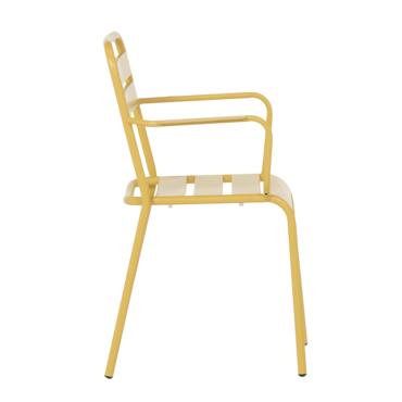 Градински стол ЛУНОРА- метален