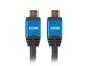 Кабел Lanberg HDMI M/M V2.0 cable 3m CU, black premium