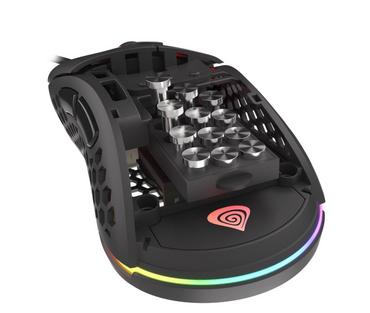 Мишка Genesis Ultralight Gaming Mouse Xenon 800 16000 dpi RGB Black