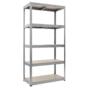 Метален стелаж 180x90x45 см - 5 рафта, цинк