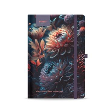 Бележник STREET B5 - цветя