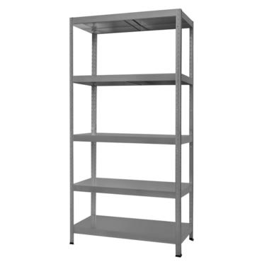 Метален стелаж BTL сив 180x90x40см 90кг/ рафт