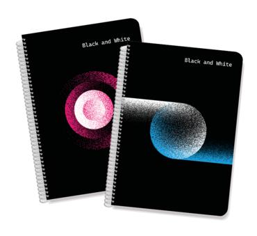 Тетрадка със спирала А5 Exclusive dots 80 л PP корица