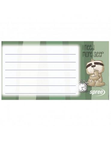 Етикети ученически Spree лепящи 160 броя