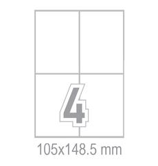 Самозалепващи етикети 105x148.5 4 бр.