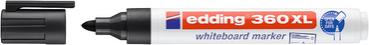Маркер за бяла дъска Edding E-360XL презареждащ черен