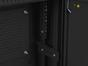 Комуникационен шкаф Lanberg rack cabinet 19' wall-mount 4U+3u/540x200 low-profile black (assembled)