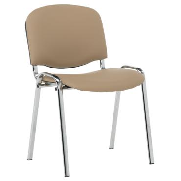 Посетителски стол GEN40 -хромирани крака