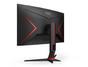 Монитор AOC C27G2Z3/BK, 27' Curved 1500R VA WLED, 1920x1080@280Hz, 1ms GtG, 0.5MPRT, 300cd m/2, 4000:1, 80M:1 DCR, Adaptive Sync, FlickerFree, Blue Light tech. Soft., Tilt, Height Adjust, Swivel, 2xHDMI, DP