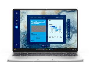 Лаптоп Dell Pro 16 PC16250, Intel Ultra 7 265U vPro(R) (12 TOPS NPU, 12 cores, up to 5.3 GHz), 16' FHD+(1920x1200) 300nits AG, 16 GB: 1x16 GB, DDR5, 5600 MT/s, 512 GB SSD, Intel Graphics, FHD HDR IR Cam and Mic, Wi-Fi 6E, FPR, Backlit Kb, Win11 Pro, Silve