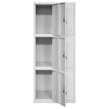 Метален гардероб BTL ZH с 6 отделение 185х76х45 см