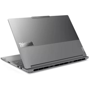 Лаптоп Lenovo ThinkBook 16p G5 Intel Core i7-14650HX (up to 5.2GHz, 30MB), 32GB(16+16) DDR5 5600MHz, 1TB SSD, 16' WQXGA (2560x1600) IPS AG, Color Calibration, Backlit KB, Storm Grey, WLAN, BT, FPR, DOS, 3Y Onsite