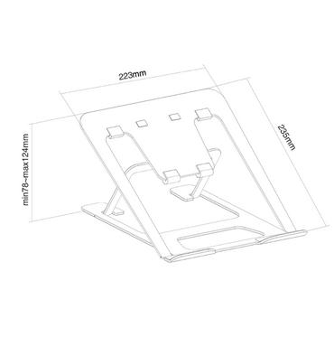 Стойка NewStar Notebook Desk Stand (ergonomic)