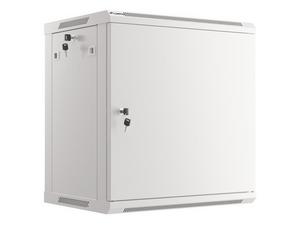 Комуникационен шкаф Lanberg rack cabinet 19' wall-mount 12U/600x450 for self-assembly with metal door grey (flat pack)
