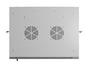 Комуникационен шкаф Lanberg rack cabinet 19' wall-mount 9U/600x450 with perforated door grey (flat pack)