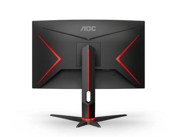 Монитор AOC C27G2Z3/BK, 27' Curved 1500R VA WLED, 1920x1080@280Hz, 1ms GtG, 0.5MPRT, 300cd m/2, 4000:1, 80M:1 DCR, Adaptive Sync, FlickerFree, Blue Light tech. Soft., Tilt, Height Adjust, Swivel, 2xHDMI, DP