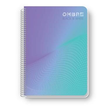 Тетрадка спирала А5 Ombre 105 л