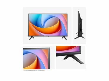 Телевизор Hisense 32' A4Q, HD 1366x768,3000:1, DLED, HLG, DTS Virtual X, Smart TV, WiFi, WiFi Direct, BT, VIDAA U7,Anyview Cast, 2xHDMI, 2xUSB, LAN, CI+, DVB-T2/C/S2, Black