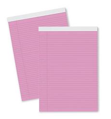 Блокнот с перфорация А4 розов офсет  40 л линиран