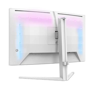 Монитор Philips 27M2C5501, 27' Curved 1500R, Fast VA, WLED, 2560x1440@180Hz, 1ms GtG, 0.5ms MPRT, 300cd m/2, 5000:1, Mega Infinity DCR, Adaptive Sync, FlickerFree, LowBlue Mode, Tilt, Height Adjust, Swivel, 2xHDMI, DP