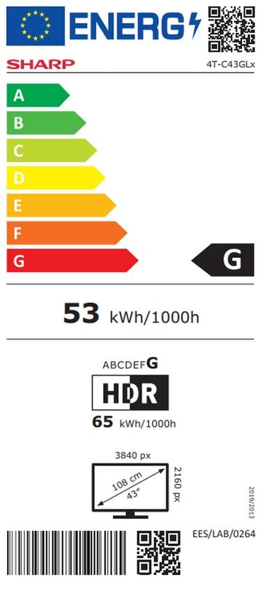 Телевизор Sharp 43GP6265E, 43' QLED Google TV, 4K Ultra HD  3840x2160 Frameless, AQUOS, DVB-T/T2/C/S/S2, Active Motion 1000, HDR10, Dolby Atmos, Dolby Vision, Google Assistant, Chromecast Built-in, HDMI 2.1 with eARC, 3.5mm Headphone jack / line-out, USB,
