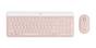 Комплект Logitech MK470 Slim Combo   - ROSE - US INT'L - INTNL-973