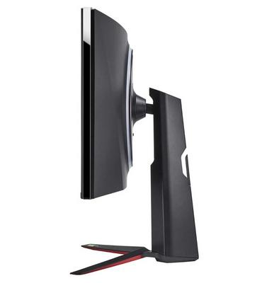 Монитор LG 38GN950P-B, 37.5' Ultragear Nano IPS 1ms, 21:9 Curved Gaming QHD+ (3840x1600), 160Hz, 1000:1, 450 cd/m2, 1000:1, DCI-P3 98%, AMD FreeSync, NVIDIA G-Sync, HDR 600, Sphere Lighting 2.0, USB Down/Up-stream, HDMI, DisplayPort, Tilt/Height, Black