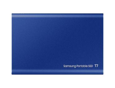 Твърд диск Samsung Portable SSD T7 2TB, Blue