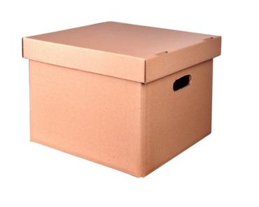 Кашон кафяв пет пласта с капак