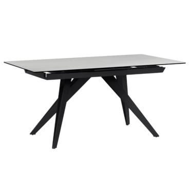 Трапезна маса КАЙ разтегателна- бял цвят керамика