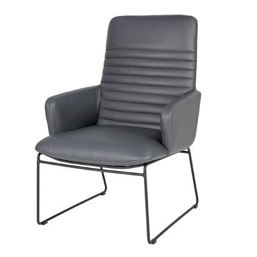 Посетителски стол РУСЧУК VNT 05- уребрена облегалка