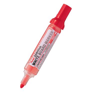 Маркер за бяла дъска Pentel Easyflo презареждащ червен без капачка