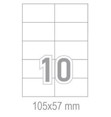 Самозалепващи етикети 105x57 10 бр.