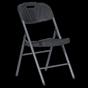 Сгъваем стол МАРК- черен цвят