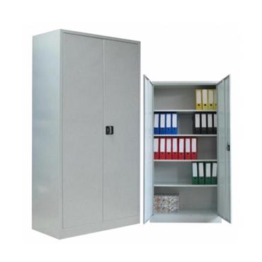 Архивен шкаф FRT с 5 отделения 200x80x40 см - сниман в затворен вариант и в отворен вариант с наредени класьори