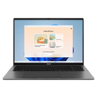 Лаптоп Asus Vivobook S S3607CA-RP036,INTEL ARL H Core Ultra 7 255H 2.0 GHz (24MB Cache, up to 5.1 GHz, 16 cores, 16 Threads); Intel AI Boost NPU, 16.' OLED WUXGA(WU) (1920X1200)16:10,LPDDR5 16GB ( on BD),1TB SSD G4,Backlit Num-key, No OS, Matte Gray+Backp