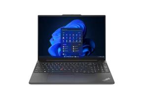 Лаптоп Lenovo ThinkPad E16 G1 Intel Core i5-1335U (up to 4.6GHz, 12MB), 24GB (8+16)DDR4 3200MHz, 1TB SSD, 16' WUXGA (1920x1200) IPS AG, Intel Iris Xe Graphics, FHD&IR Cam, Backlit KB, FPR, WLAN, BT, DOS, 3Y CCI