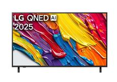 Телевизор LG 55QNED82A3B, 55' 4K QNED HDR Smart TV, 3840x2160, DVB-T2/C/S2, ?7 AI Processor, HDR10 / HLG, webOS 25 ThinQ, VRR / ALLM / HGiG, 4K Upscaling, WiFi 5, Voice Controll, Bluetooth 5.1, AirPlay 2, LAN, CI, HDMI, SPDIF, Google Cast, 2 pole Stand