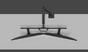 Стойка Neomounts Next One Desk Mount, double display crossbar (topfix clamp/grommet)