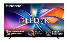 Телевизор Hisense 98' E7Q, 4K Ultra HD 3840x2160, Quantum Dot, 144Hz, Light Sensor,IPS, HDR 10+, HLG, Dolby Vision IQ, Dolby Atmos, Smart TV, WiFi 5GHz, WiFi Direct, BT, Anyview Cast, 4xHDMI, 2xUSB, LAN, CI+, DVB-T2/C/S2, Black
