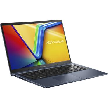Лаптоп Asus Vivobook M1502YA-BQ183W , AMD Ryzen R7-7730U, 15.6' (1920x1080),16GB LPDDR4 (8 GB on BD),1TB SSD,Backlit Chiclet Keyboard , Windows 11, Quiet Blue