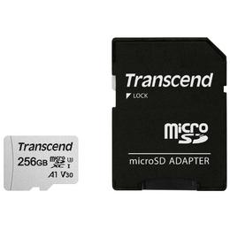 Памет Transcend 256GB microSD UHS-I U1 (with adapter)