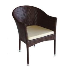 Ратанов стол МАРТИН- цвят кафяв