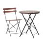 Сгъваема градинска маса БОЖУРА- маса със стол