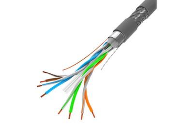 Кабел Lanberg LAN cable CAT.6 sftp 305m solid cu grey cpr + fluke passed